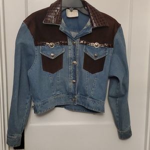 Jean Jacket with some Sueda